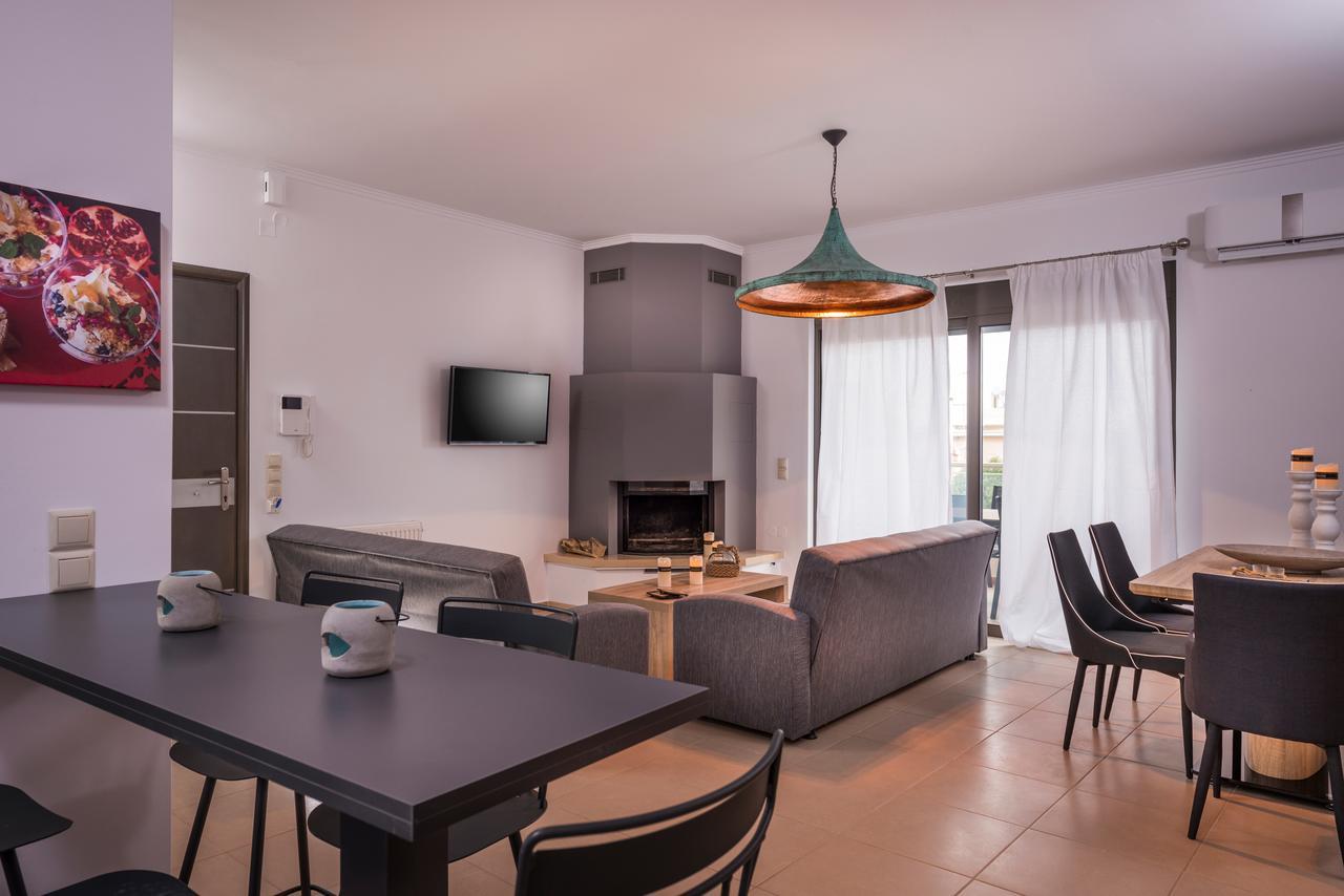 Aequor Luxury Apartments Chrissi Akti Chania Exterior foto