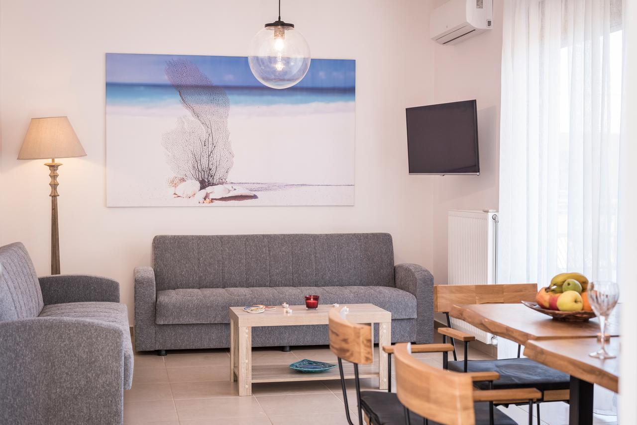 Aequor Luxury Apartments Chrissi Akti Chania Exterior foto