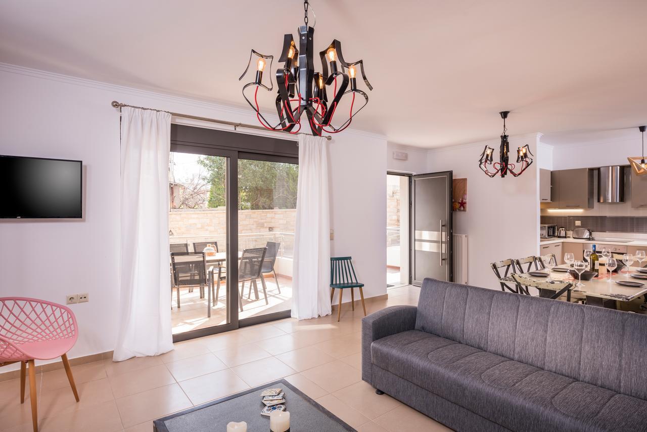 Aequor Luxury Apartments Chrissi Akti Chania Exterior foto