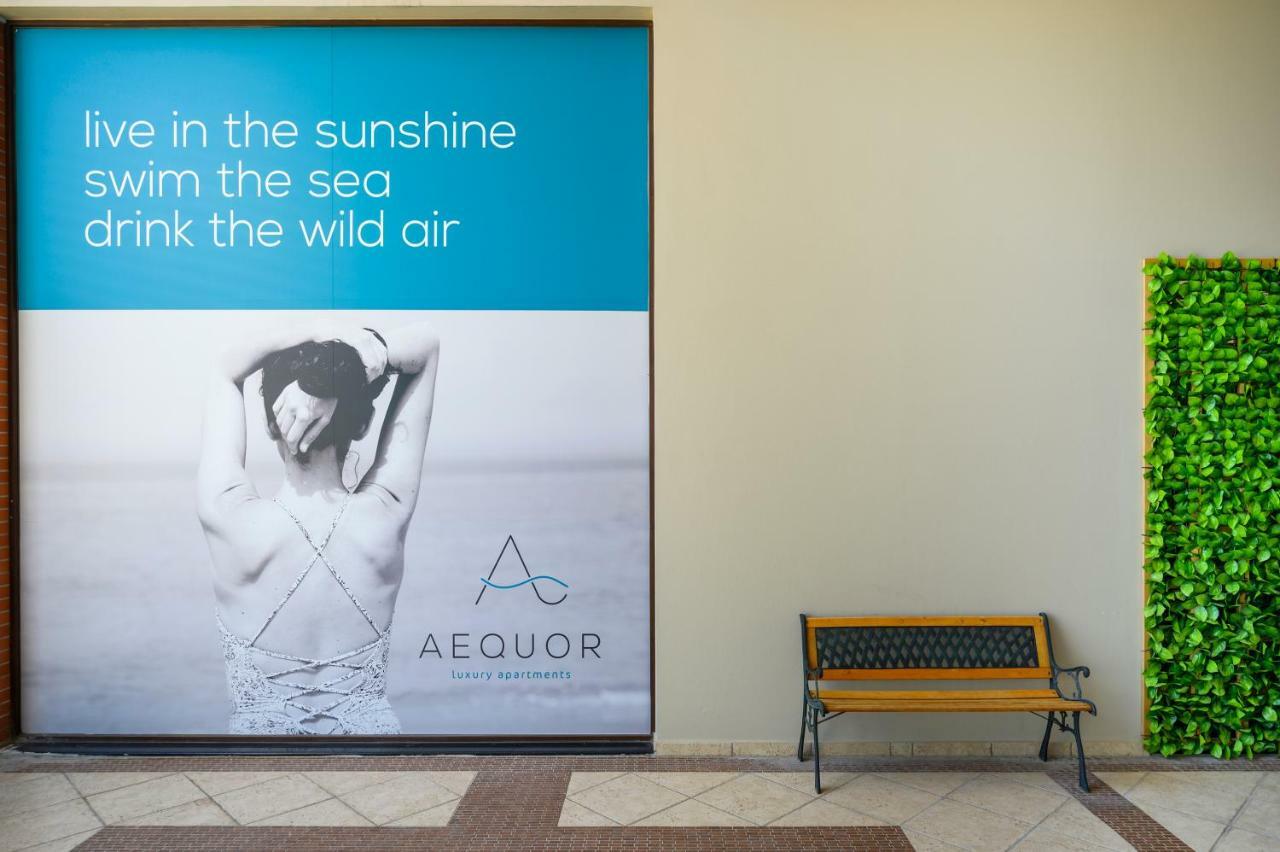 Aequor Luxury Apartments Chrissi Akti Chania Exterior foto
